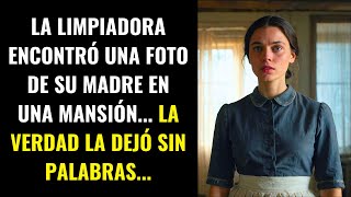 LA LIMPIADORA ENCONTRÓ UNA FOTO DE SU MADRE EN UNA MANSIÓN... LA VERDAD LA DEJÓ SIN PALABRAS...