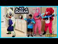 Ice Scream Horror in Real Life vs Fortnite Skins | Sneak Attack on Damian & Deion | D&D SQUAD