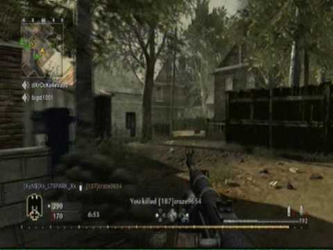 Call Of Duty 5 SkiLLz At WorK