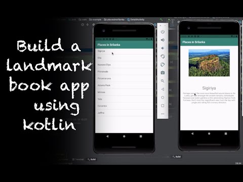 Build a android app using kotlin list view Sinhala Part 01