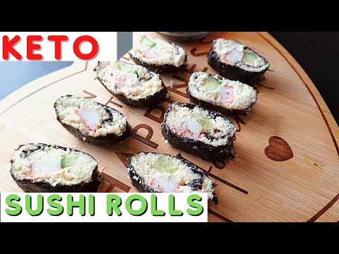Keto Sushi Rolls in 15 Minutes!