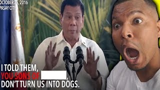 Does the Philippines have foul-mouth for PRESIDENT ? DUTERTE ?