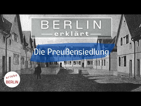 [4K] Die Preußensiedlung - eine der ältesten Gartenstädte Deutschlands