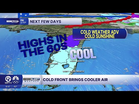 WPTV First Alert Weather Forecast for Morning of Friday, Feb. 6, 2026