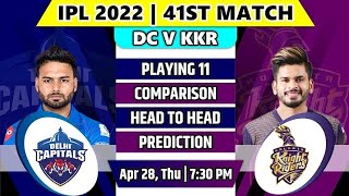 IPL 2022 Match No 41 Fixing Report | Kolkata vs Delhi | KKR vs DC | IPL 40th Match Prediction