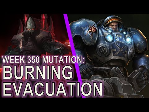 Fire doesn't shoot up | Starcraft II: Burning Evacuation (ft RMasterJ)