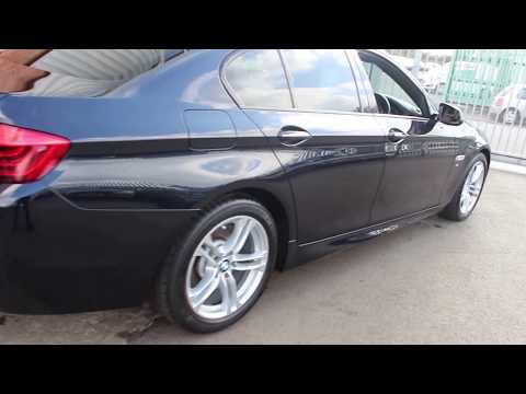 BMW 520D M Sport Finished In Carbon Black At Rix Motor Company