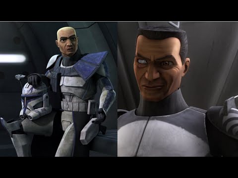 Why Rex and Wolffe's armor look different