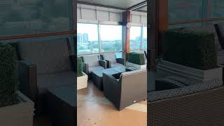 Grand Princess smoking location. Deck 15 aft