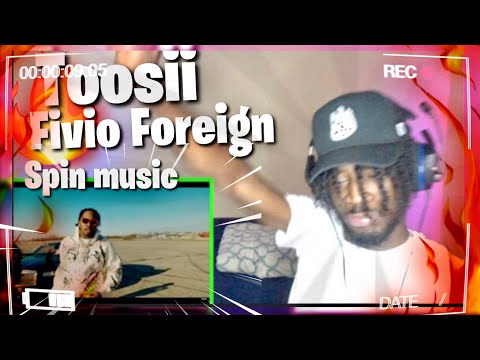 Webbskiii React To Toosii Feat. Fivio Foreign - spin music (Official Video)🔥