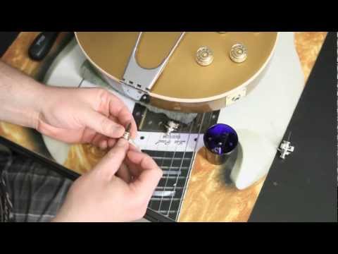 Step by Step on How to Install Schaller Strap Locks on a Les Paul or any Guitar by Scott Sill