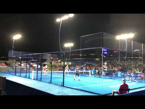 Campagnolo y Garrido se llevan el primer set vs Sanyo/Tapia en Miami