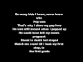 Nas Poppa Was A Playa HD Lyrics On Screen