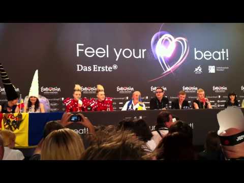 Dino Merlin press conference after the Eurovision semi-final
