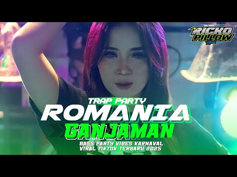 TRAP PARTY BATTLE🔥 ROMANIA X GANJ4MAN ENAK BUAT CEK SOUND‼️VIRAL TIKTOK 2025 Ricko Pillow Remix