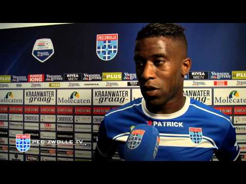 Guyon Fernandez na PEC Zwolle - Feyenoord