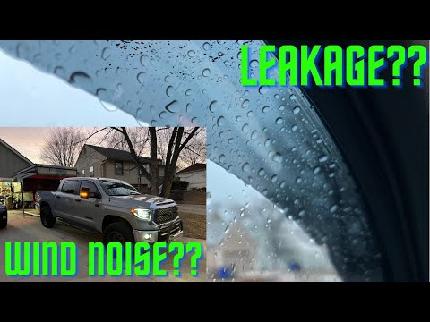 Weathertech Side Window Deflector review!