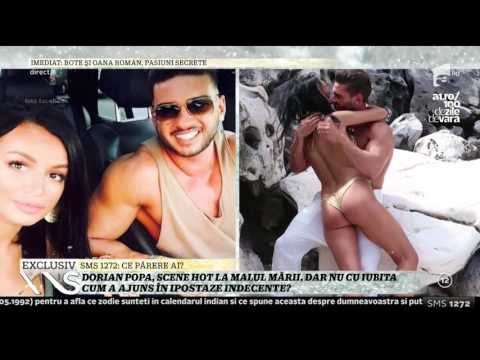 Dorian Popa, scene fierbinţi la malul mării Egee, dar nu cu iubita lui: ”Mă pupam actoricește