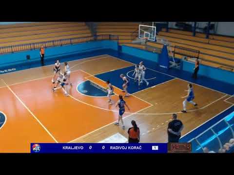 1ZLS 22. kolo / ŽKK Kraljevo - ŽKK Radivoj Korać