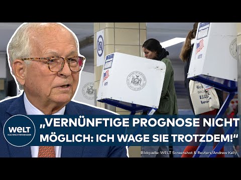 Video Thumbnail: US-WAHL: Prognosen unmöglich! Diese Wählergruppe könnte "das Zünglein an der Waage sein"