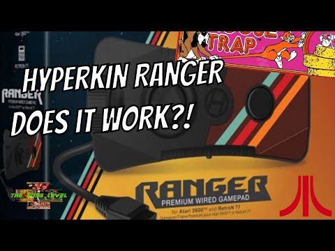 Testing out the Hyperkin Ranger gamepad on the Atari 2600 Plus