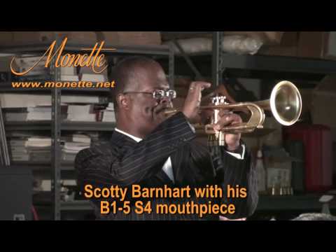 Scotty Barnhart with his Monette B1-5 S4 mouthpiece