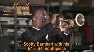 Scotty Barnhart with his Monette B1-5 S4 mouthpiece