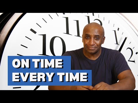 How To Never Be Late Again