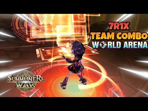 7R1X Team Combo in World Arena Ep. 2 - Summoners War