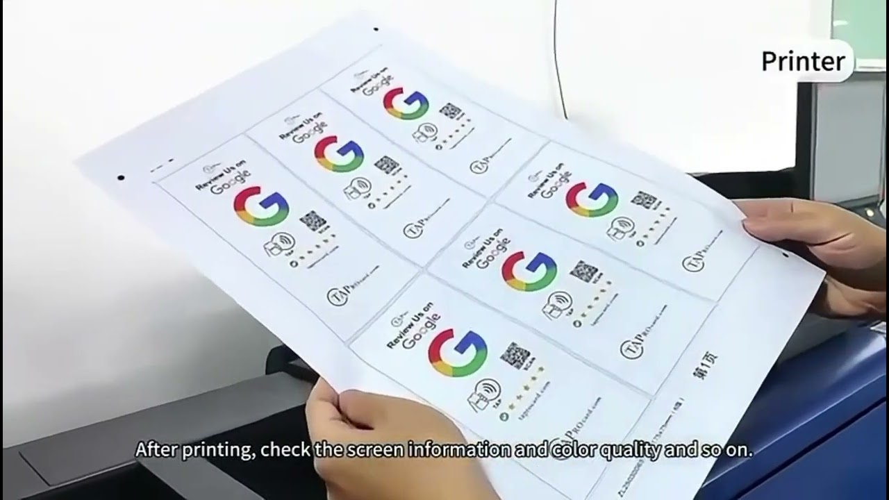 TAPro NFC Google Review Stand Factory Tour