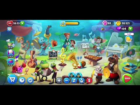 Fishdom 8044 Hard Level - NO 💣🧨💥