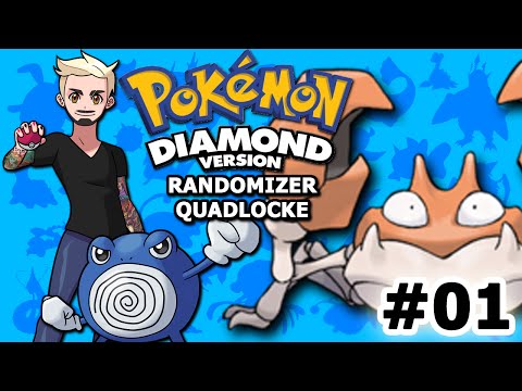 DON'T BE SO KRABBY | Pokémon Diamond Randomizer Quadlocke Part - 01