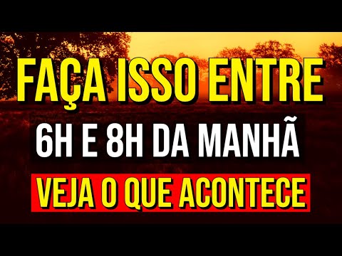 DO THIS BETWEEN 6 AM AND 8 AM | Mental Exercise to Start the Day in the Right Vibration