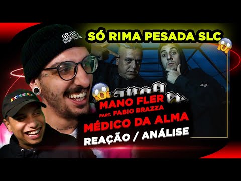 ONLY HEAVY RHYMES! Mano Fler ft. Fabio Brazza - Doctor of the Soul [Reaction/Analysis]