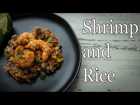 Fiesta Lime Shrimp and Rice | Crockpot Shrimp and Rice
