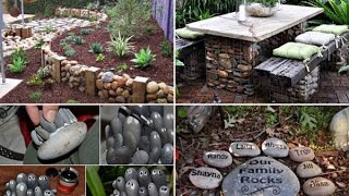 Fabulous Garden Decorating Ideas with Rocks and Stones