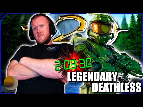 Legendary Deathless World Record - Halo 2 Classic - Time: 2:03:30