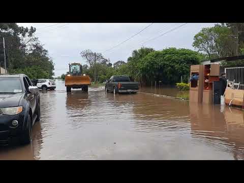 Enchente do rio Uruguai em 23 de outubro de 2023