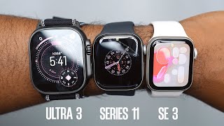 Apple Watch Series 11 vs SE 3 vs Ultra 3: DON'T Be Fooled!