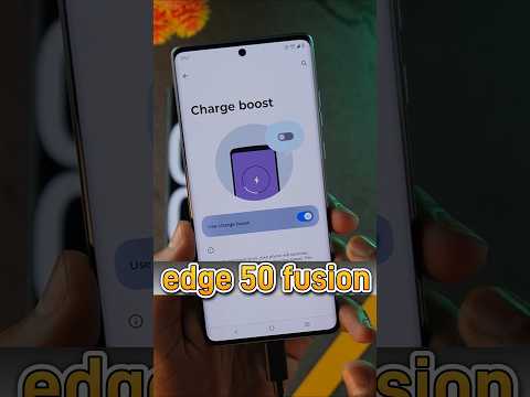 moto edge 50 fusion full charged in 😲 #smartphone #motoedge50fusion #ytshorts #shortsfeed