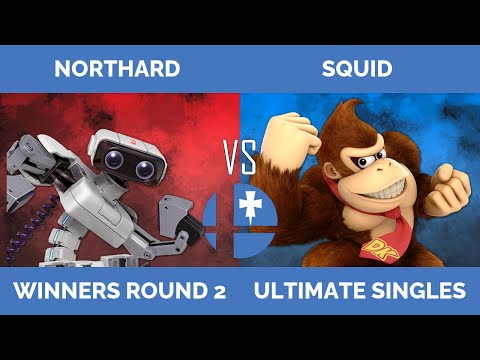 RogaSmash 228: SSBU Winners R2 – Northard (ROB) vs Squid (Donkey Kong)