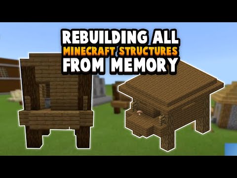 ibxtoycat - Building Every Minecraft Structure... From Memory Alone