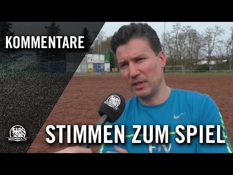 Die Stimmen zum Spiel (TSG Niederrad 1898 - FC Posavina Frankfurt, Kreisliga A)