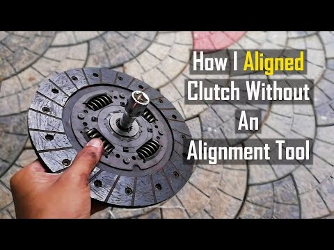 How To Align Clutch Without An Alignment Tool | Home Made Clutch Alignment Tool | Daily Hands