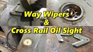 G&E Shaper Ram Way Wipers & Cross Rail Oil Sight