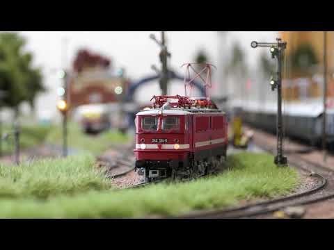 H0 Neustadt Anlage - Bahnhof Ein-  und Ausfahrten am 26.09.2021