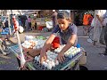 Eggs Milk The Most Popular Egg Boy In Chittagong Bangladeshi Street Food