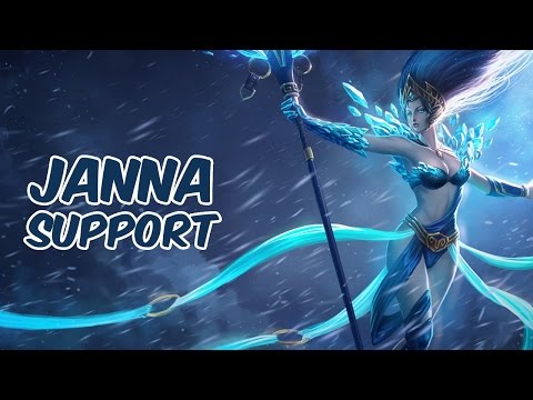 Janna Support vs Thresh - Diamond - Season 5 - Patch 5.14