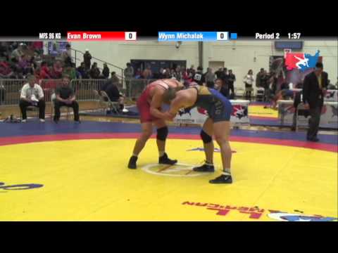 96 KG QF - Evan Brown CWC vs Wynn Michalak TMWC
