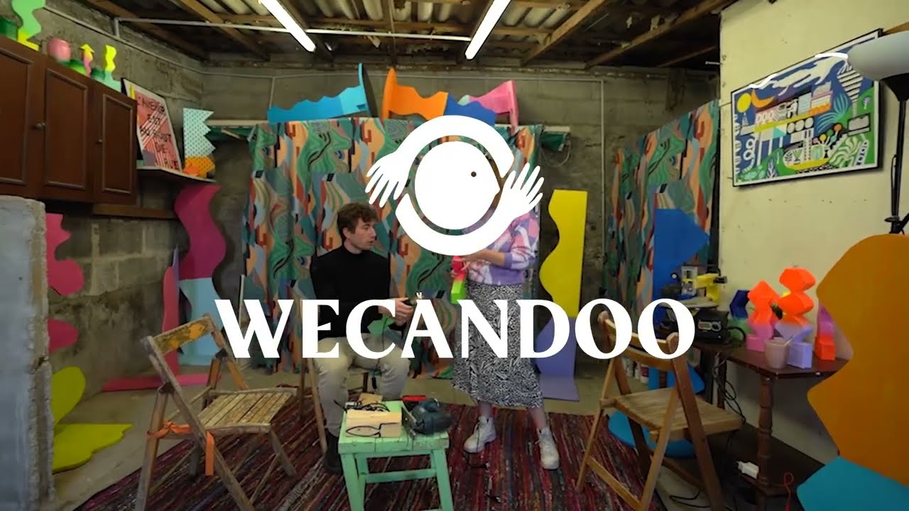 Sculptez et peignez vos soliflores en bois recyclé avec Line - Vidéo